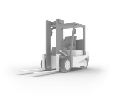 Grues et machines industrielles